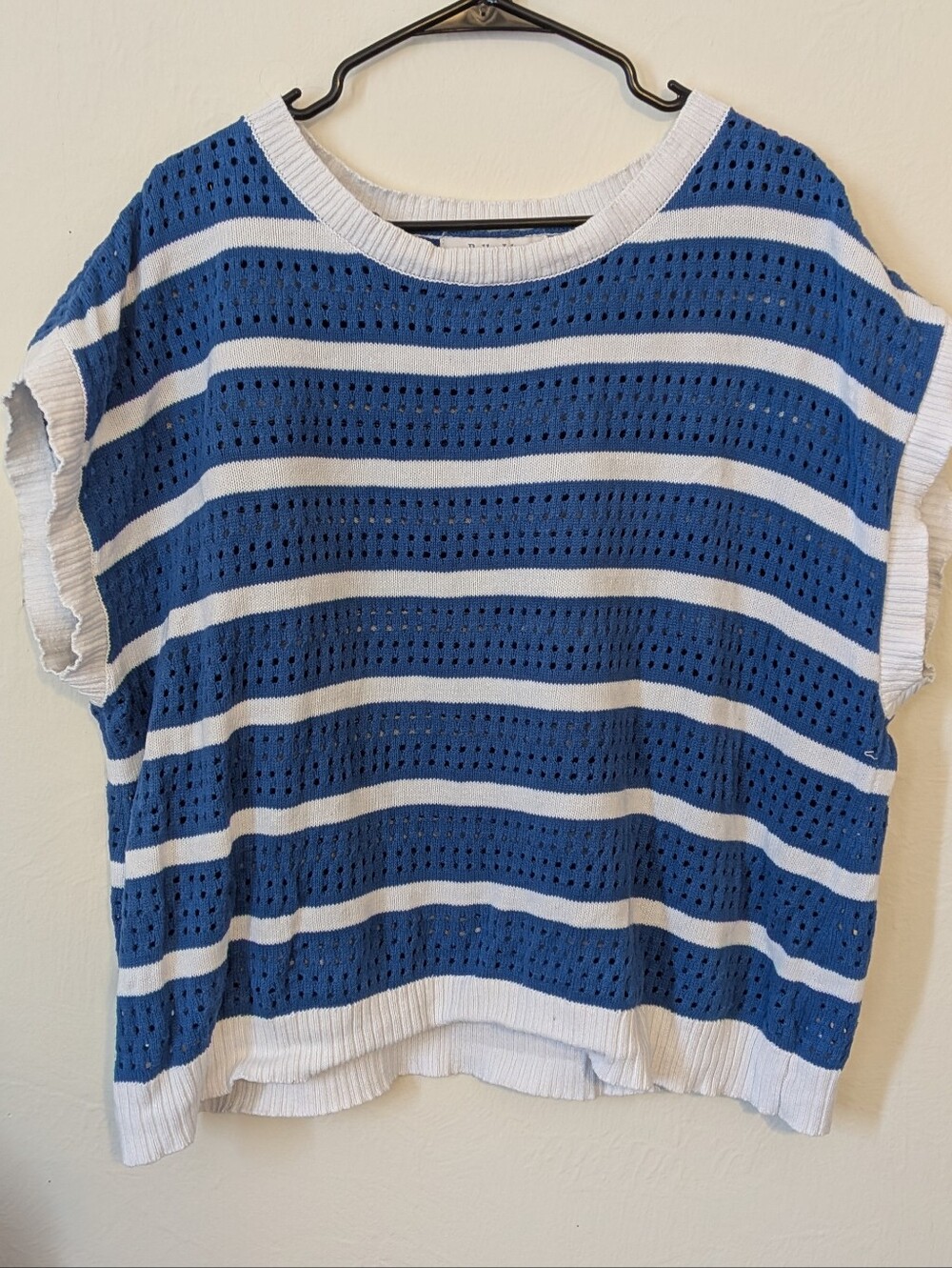 Torrid Belle Isle Pointelle Short Sleeve Sweater Size 3
